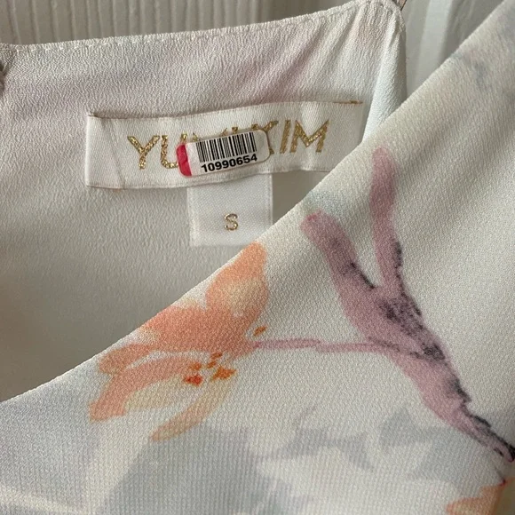 YUMI KIM REVOLVE Peace and Love Maxi Dress in Spring Fling Floral Chiffon SZ S - Picture 4 of 12